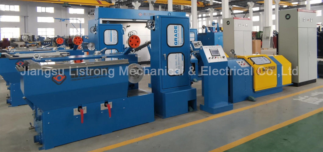 Listrong 1-1.6mm Copper Wire Drawing Machine Nail Make Machine