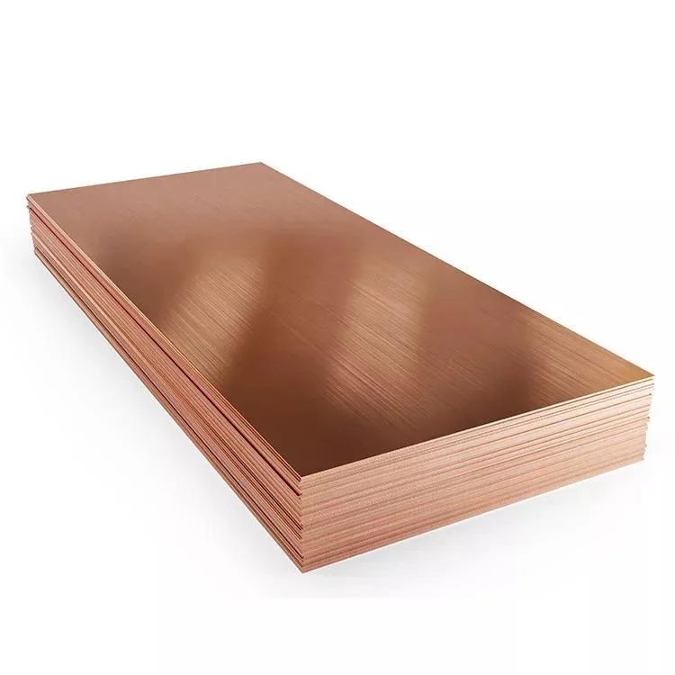 Hpb63-3 Hpb59-1 Hpb58-2.5 Pure Copper Sheet or Brass Copper Plate Sheet Gold Color for Decoration Brass Plate Wire Drawing Copper Plate Decora
