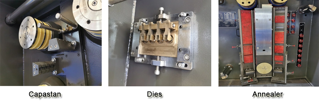 Listrong 0.15-0.5mm Fine Wire Drawing Machine with Continuous Annealing