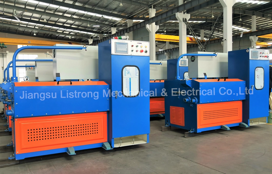 Listrong 0.03-0.12mm Steel Wire and Cable Super Fine Wire Drawing Machine