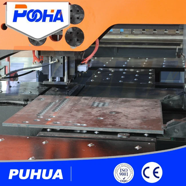 CNC Hydraulic Thick Plate 25mm Punching Machine