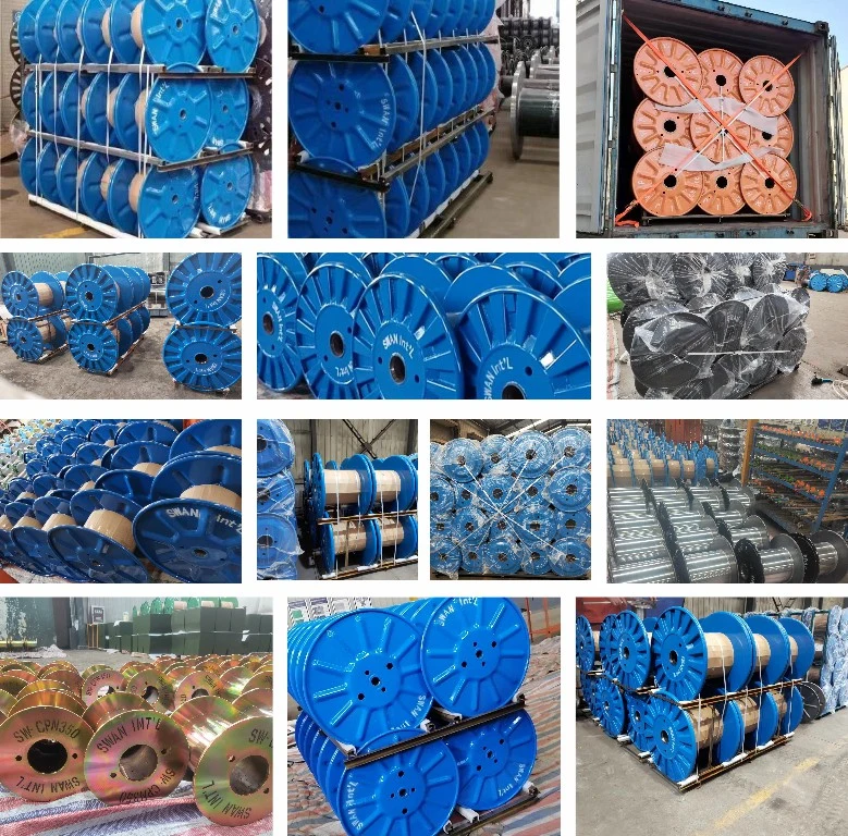 High Quality Punching Steel Spool Cable Rewinding Bobbin Steel Wire Take-up Drums