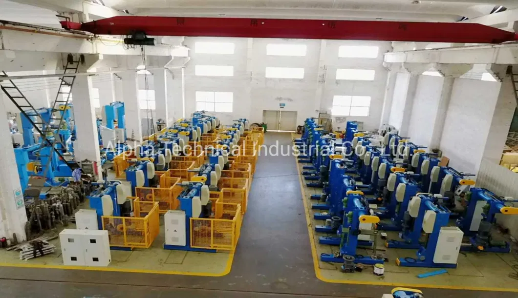 1700 Hydraulic Cantilever Type Take-up Machine with Traverse for Cable Steel Drum Winding