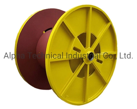 Factory Customized Single Double Layers High Speed Steel Metal Bobbin Cable Wire Winding Coiling Spool Cable Reeling Drum