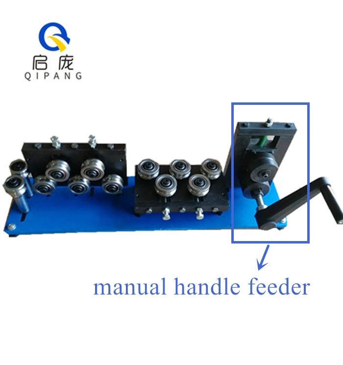 Steel Tube Straightening Trolley Wire Straightening Manual Handle Crank Feeder Wire Straighten