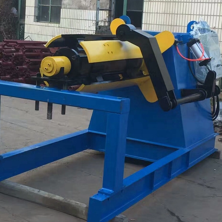 5ton 10ton 15ton Steel Hydraulic Uncoiler with Car