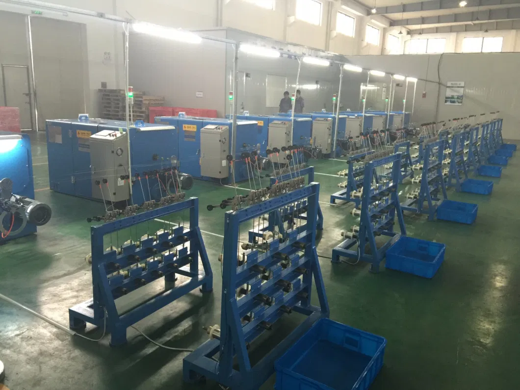 0.05-0.64mm Copper Cable Wire Unilay Twisting Machinery Bunching Stranding Winding Wire Making Machine