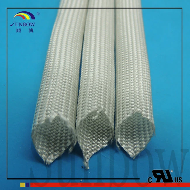High Temperature and Heat Resistant Insulation Material Fiberglass Braided Thermal Insulationi Sleeve