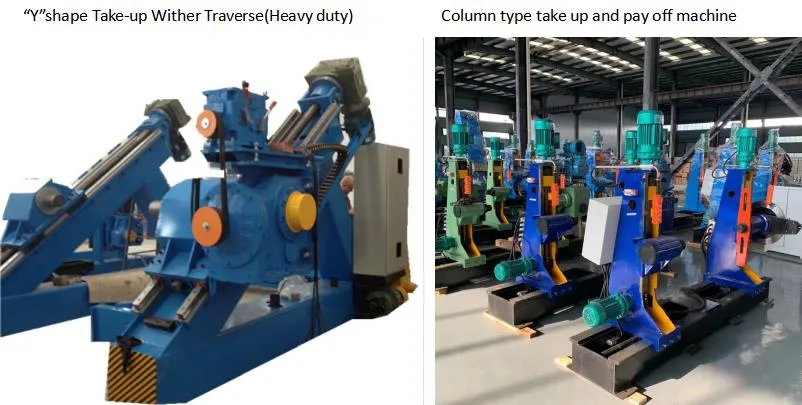 Portal Take-up and Sliding Pay-off Machine for Cable Drums