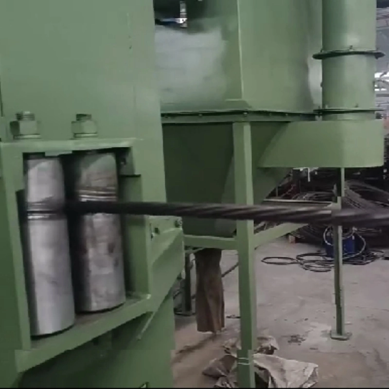 Single Wire Shot Blasting Machine