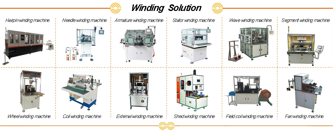 Armature Copper Wire Winding Machine for Automobile Motor Rotor