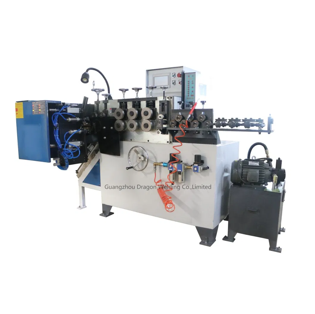 Automatic Round Circle Steel Wire Ring Bending Making and Butt Welding Machine