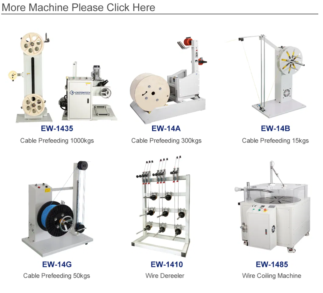 Eastontech Ew-14b Eco Type Universal Single Spool Wire Prefeeding Machine Cable Feeder Weight 15kgs