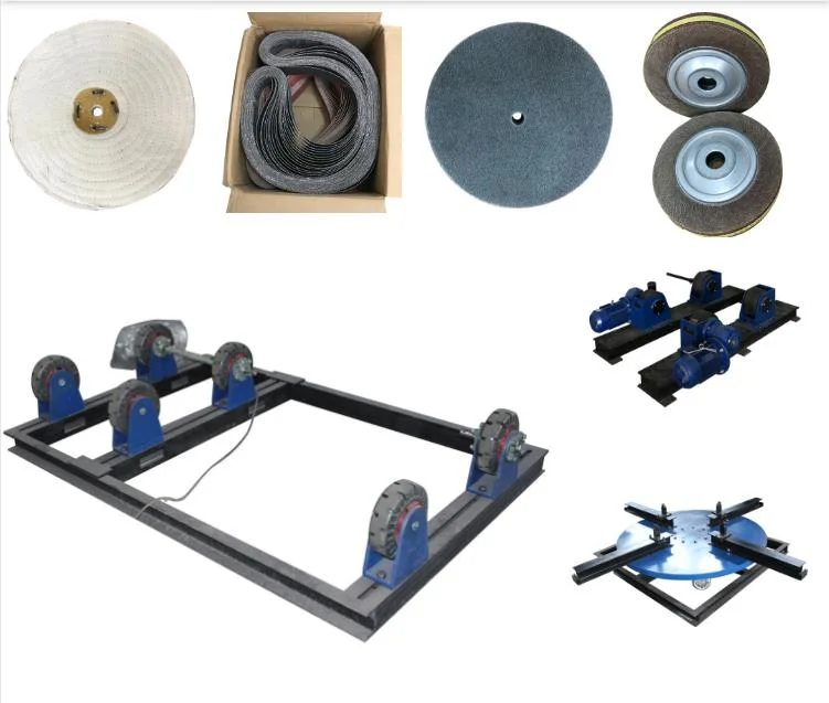 Jotun Abrasive Belt Polisher for Stainless Steel Tank and Dish Head