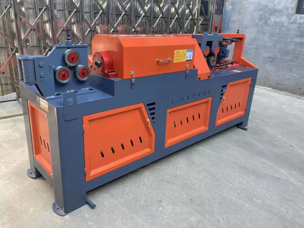 Automatic Steel Wire Straightening and Cutting CNC Machine Hydraulic Rebar Straightening Machine