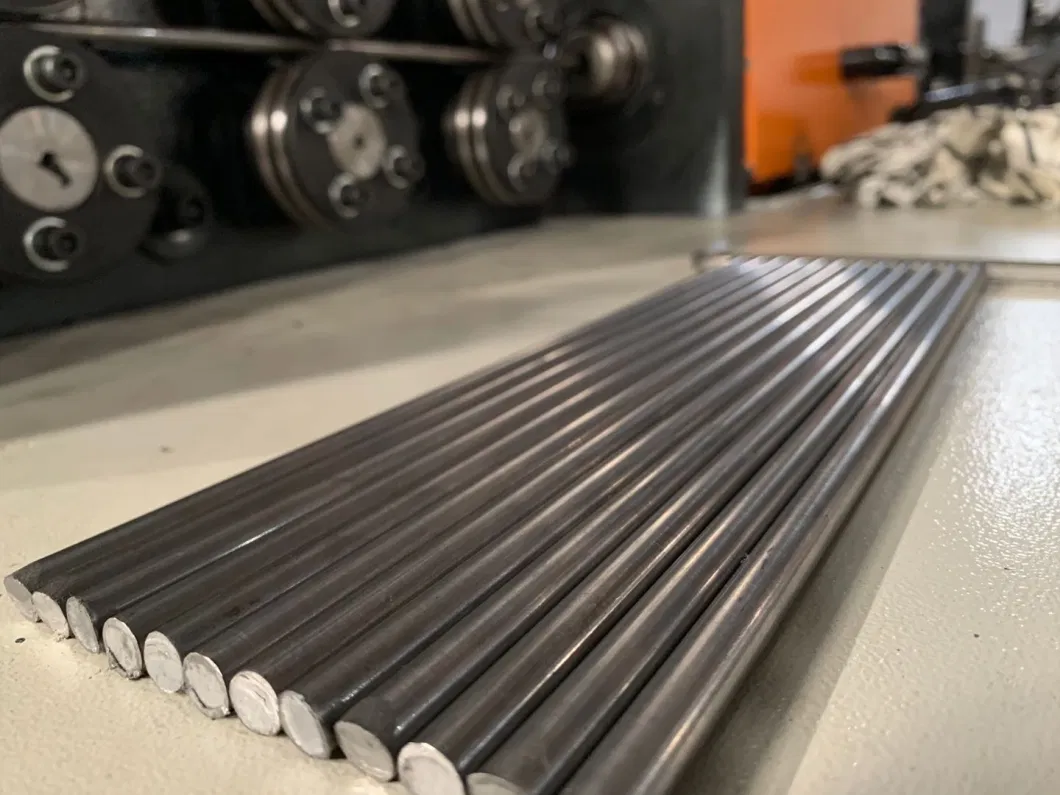 1.5-7mm Carbon Steel Aluminium Iron Metal Wire Round Rod Straightening Cutting Machinery