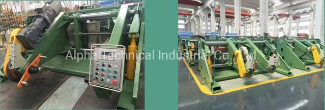 1700 Hydraulic Cantilever Type Take-up Machine with Traverse for Cable Steel Drum Winding