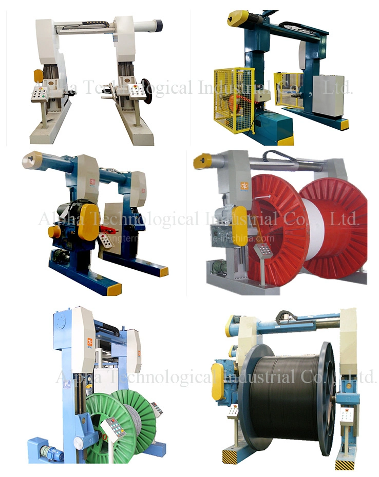 Pn1250 2500 End Shaft Sleeve Type Cable Unwinding Unspooler Machine Price for Copper Cable