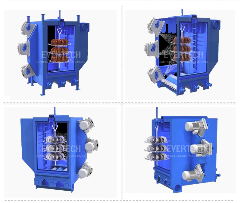 Spinner Hanger Shot Blast Machine Manufacturer