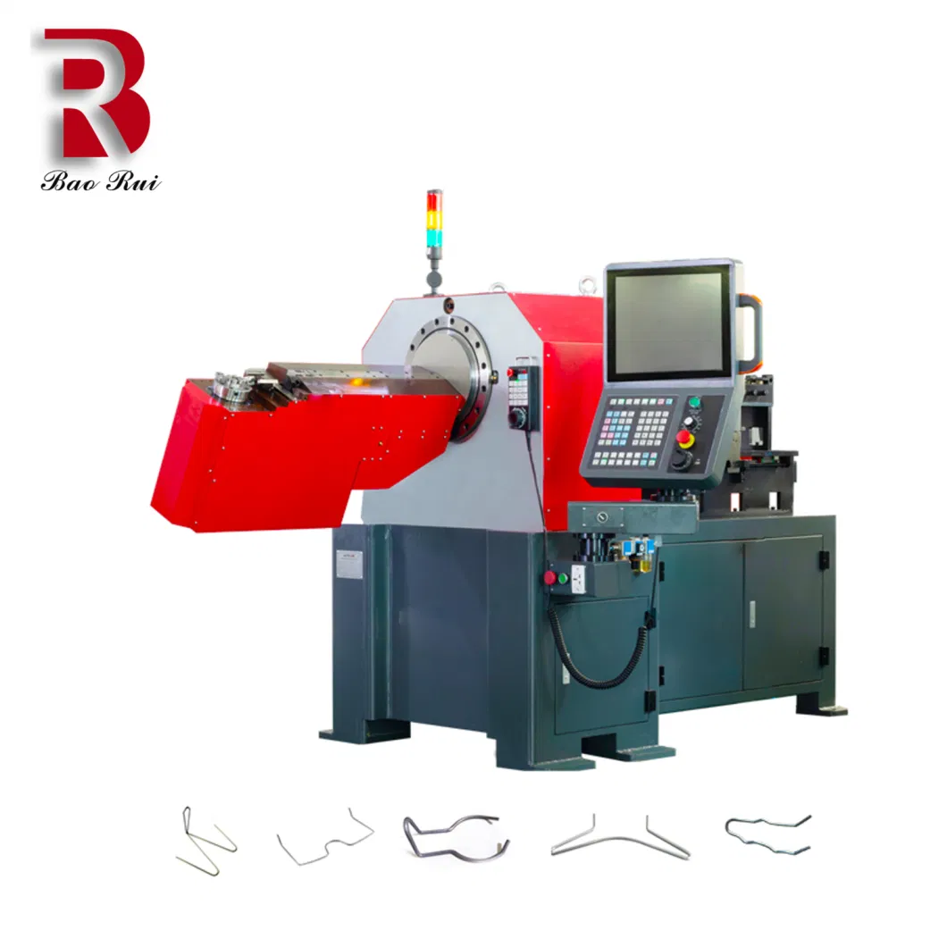 Certified Automatic CNC 3D/2D Wire Bending Machine with Straightening and Cutting Function Easy to Use with Long Life Service Wire Bender