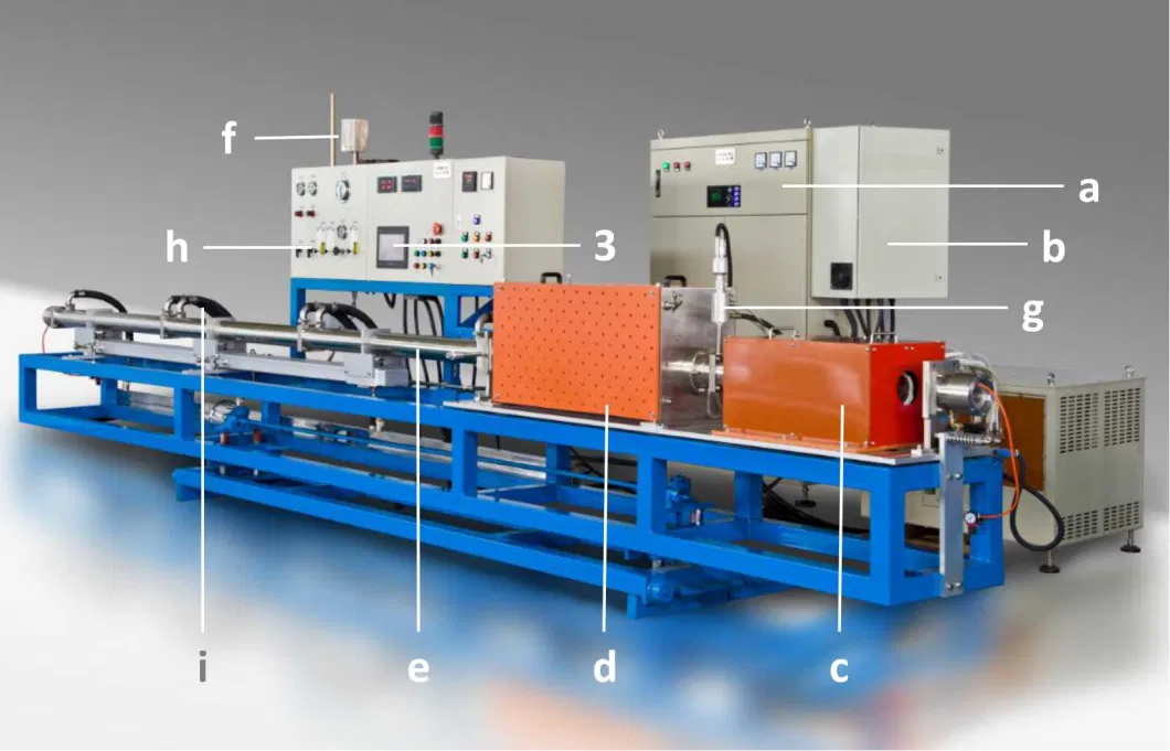 Continious Type Stainless Steel Pipe Bright Annealing Machine Solution Heat Treatment Furnace