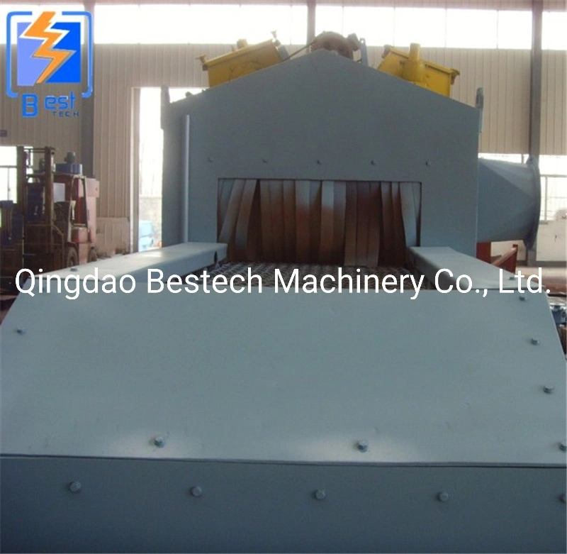 Wire Mesh Belt Shot Blasting Machine for Brake Pad