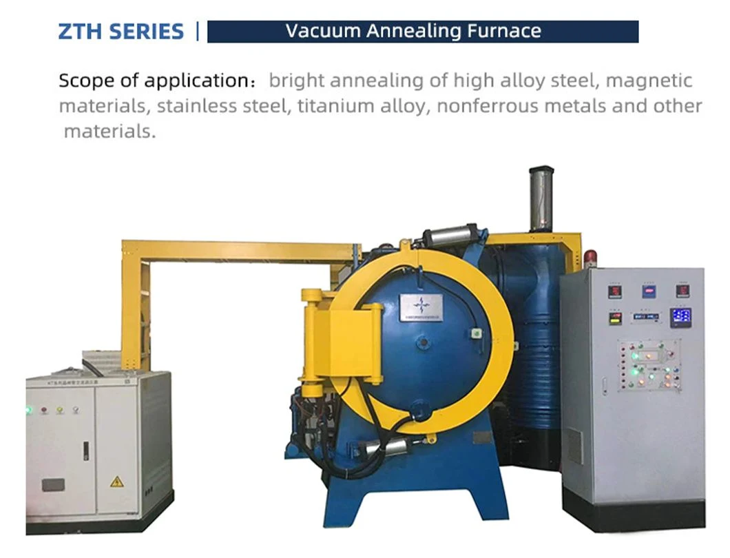 High Alloy Steel Vacuum Annealing Furnace Nonferrous Metals Bright Annealing Furnace
