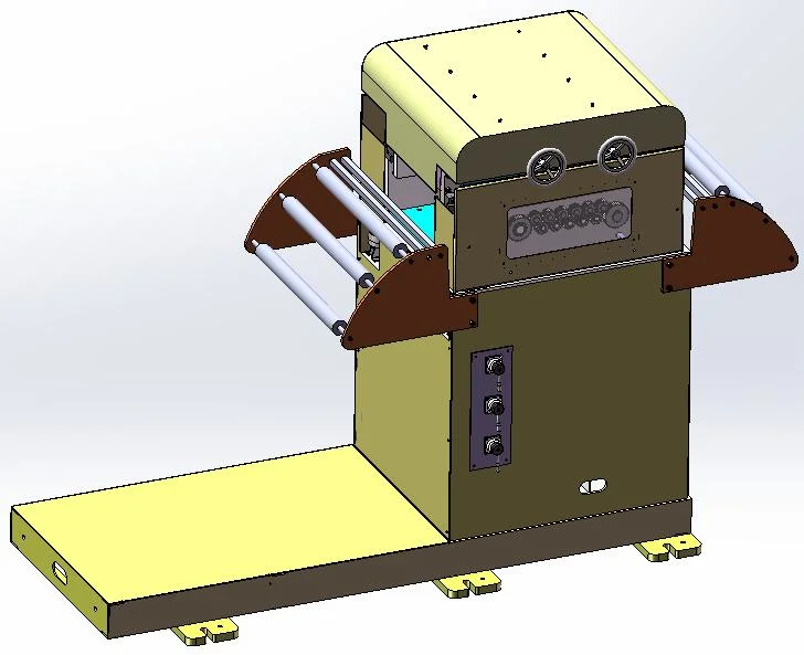 Automatic Uncoiler Metal Sheet Opening Machine Decoiling and Cutting machine