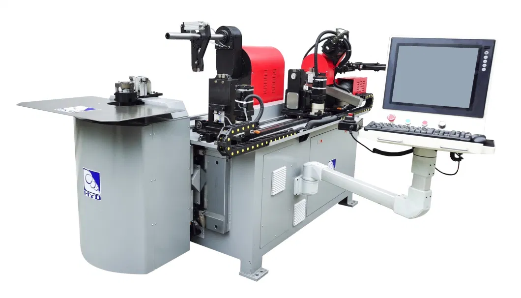 Automatic CNC 3D Wire Bending Machine with Straightening and Cutting Function