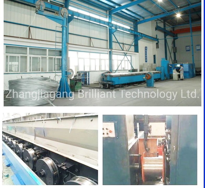 High Efficient Rod Breakdown Copper Wire Drawing Machine Horizontal Type