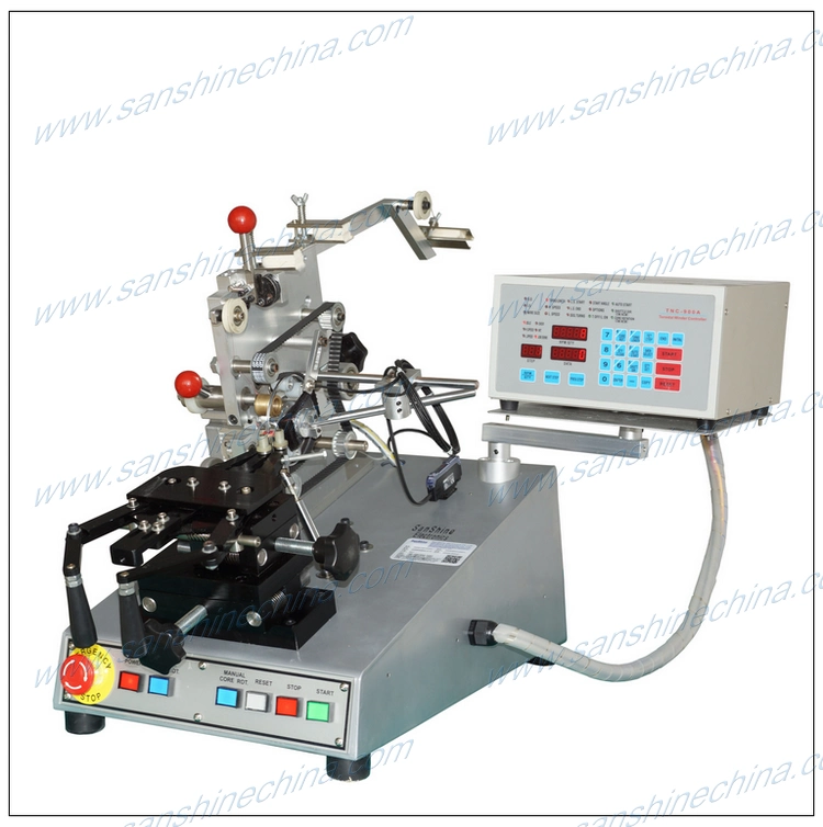 Heavy Wire Small Toroidal Ferrite Ring Coil Winding Machine