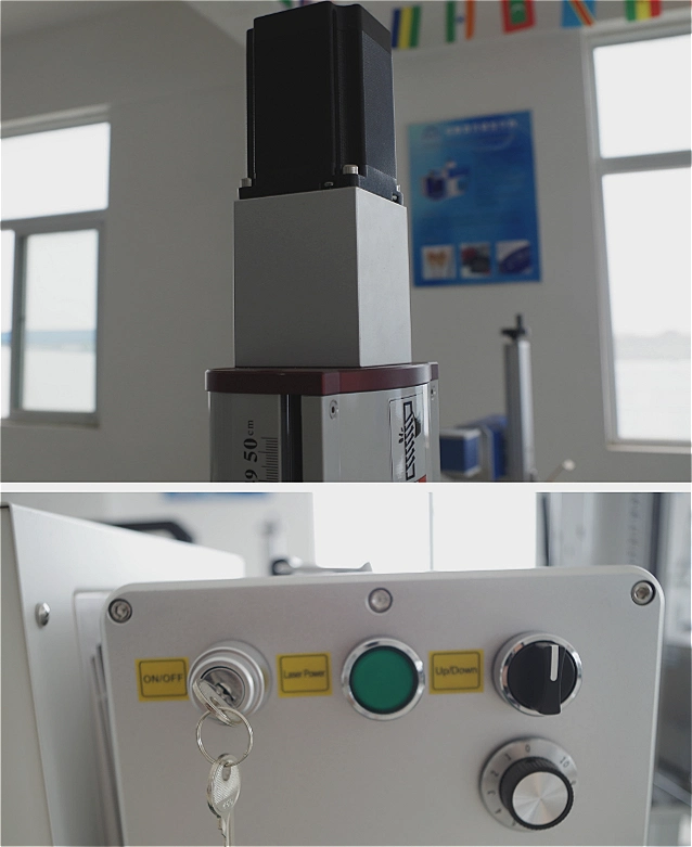 Fiber 365nm 355nm UV Laser Marking Engraving Machine for Plastic