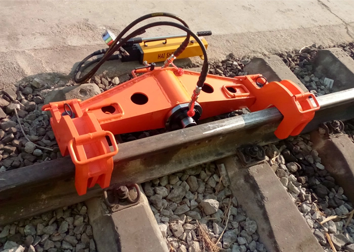 Rail Bender Yzg-550 Double Hook Hydraulic Rail Bender