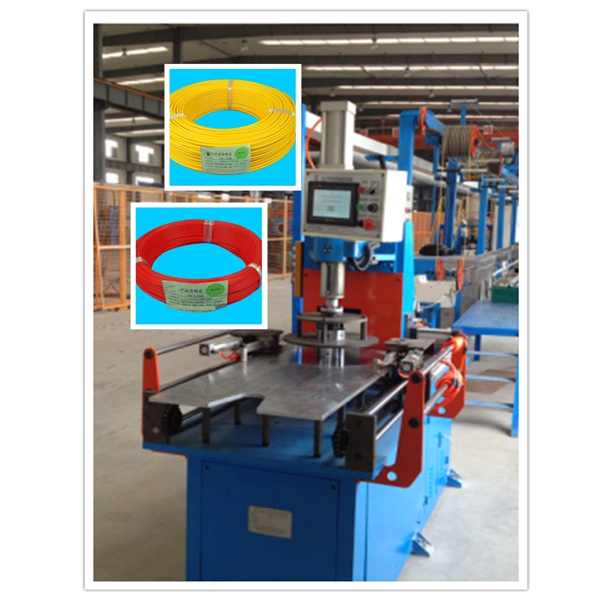 High Speed 1246 Automatic Wire and Cable Spool Winding Machine/Cable Coiling Packing Machine