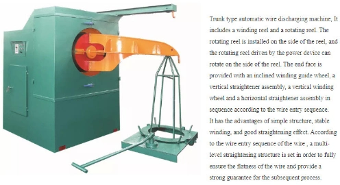 High Capacity Straight Line Type Wire Drawing Machine