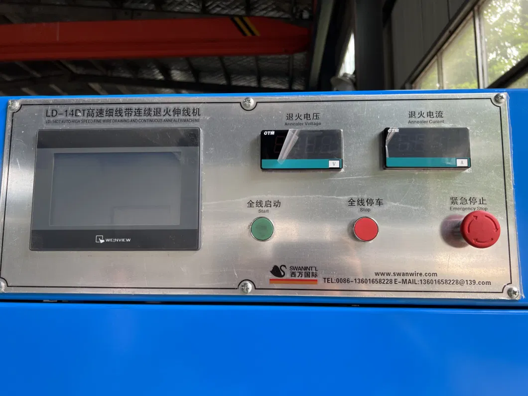 Swan DF-22DH Fine Wire Drawing with continuous Annealing Machine