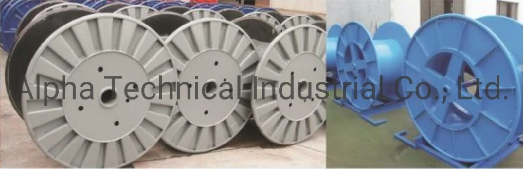 China Factory Cable Reel Wire Spool Corrugated Metal Bobbin for Wire &amp; Cable