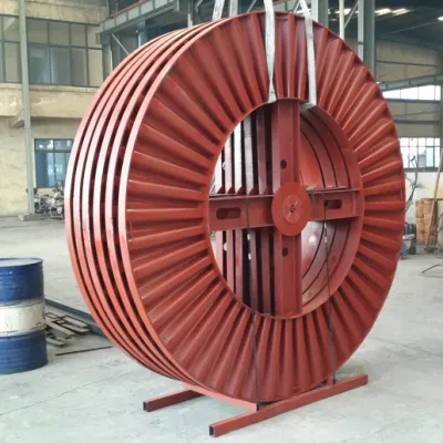 Gran Tambor bobina de cartón carretes de cable eléctrico de gran