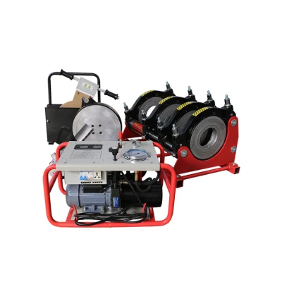 Best-Selling 315-630mm máquina de soldadura de fusión de tope hidráulico soldadores de tope HDPE Soldadura de tubos de plástico