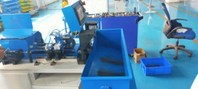 Alta eficiencia de la venta caliente 0.2-0.5mm de cable de alambre delgado y plancha de alisar el cable cable de la máquina Feeder1.2mmcnc enderezado de alambre de hierro y la máquina de corte