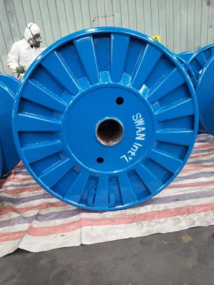 2024 mejor calidad Precio barato Punching Bobbin cable tambor de acero