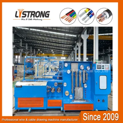 Máquina de dibujo de alambre de latón Listrong con recocido continuo
