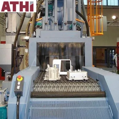 Correa de malla de alambre Granallado Granallado de arena de la máquina la máquina
