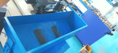 Alta eficiencia de la venta caliente 0.2-0.5mm de cable de alambre delgado y plancha de alisar el cable cable de la máquina Feeder1.2mmcnc enderezado de alambre de hierro y la máquina de corte