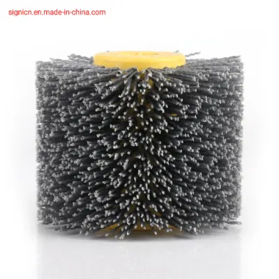 Tambor de cable abrasivos Cepillos de pulido Brunishing ruedas ruedas para muebles de madera pulido pulido dibujo rayado