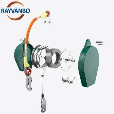 Fabricante China Cable retráctil de supervivencia de la seguridad Catcher Auto Protector de la caída de intercepción de Otoño
