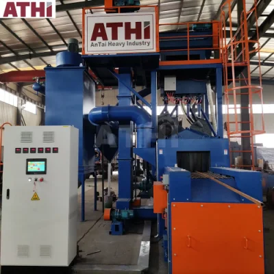  Bote de la correa de malla de alambre de aluminio Granallado máquina