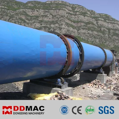 Equipo de secado de tambor rotatorio industrial para minerales, mineral de hierro, arena de sílice, residuos de alimentación, estiércol de pollo, carbón, lodo, escoria, biomasa, secadora rotativa industrial.