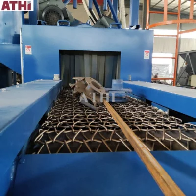 Correa de malla de alambre Granallado Granallado de arena de la máquina la máquina