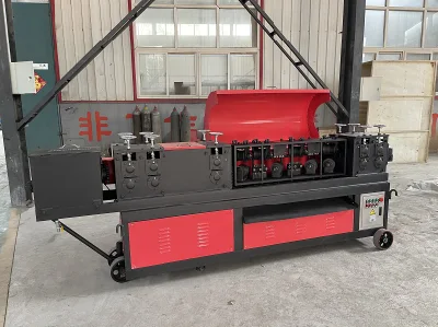 La barra de acero de refuerzo de hormigón CNC Máquina de corte enderezado a la venta